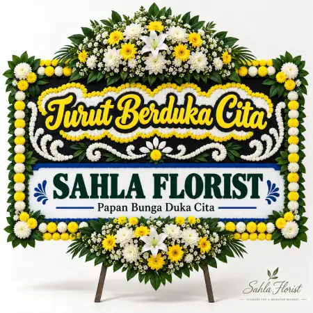 Papan Bunga Duka Sananwetan